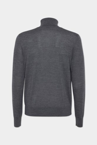 Maglione a collo alto in lana D2