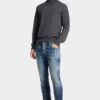 Maglione a collo alto in lana D2
