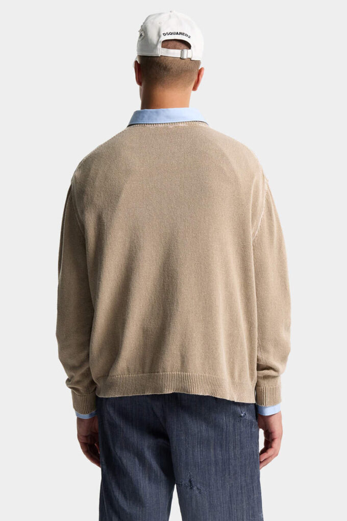 Maglione con punto jersey Dsquared2 Maglione con punto jersey Dsquared2