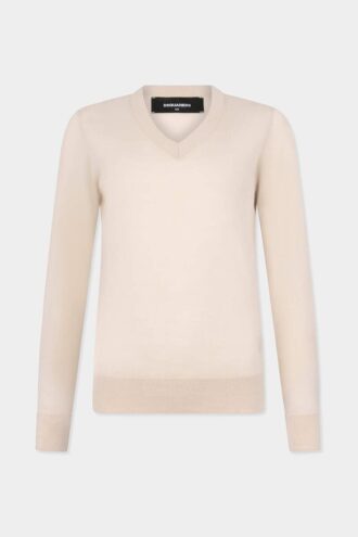 Maglione D2 con scollo a V rovesciato