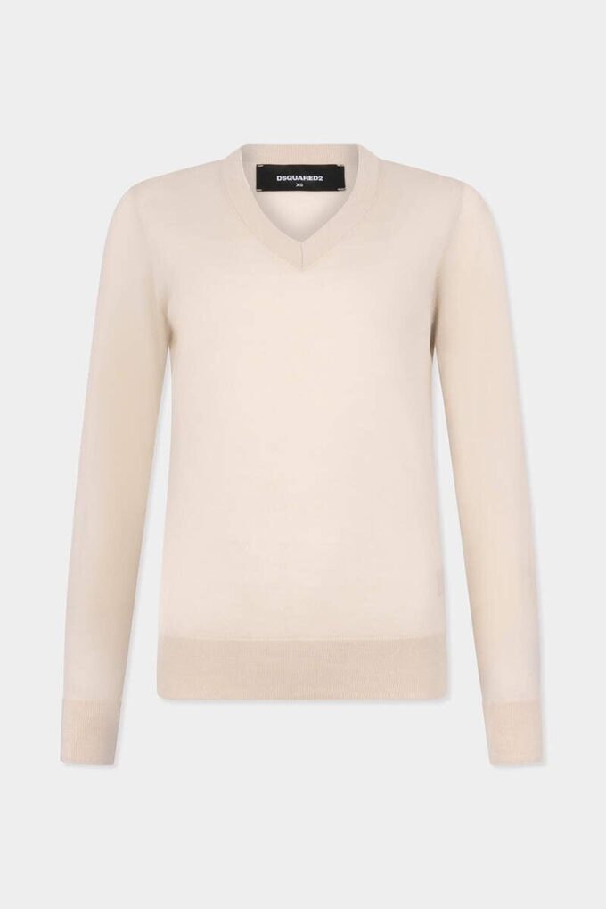 Maglione D2 con scollo a V rovesciato Maglione D2 con scollo a V rovesciato