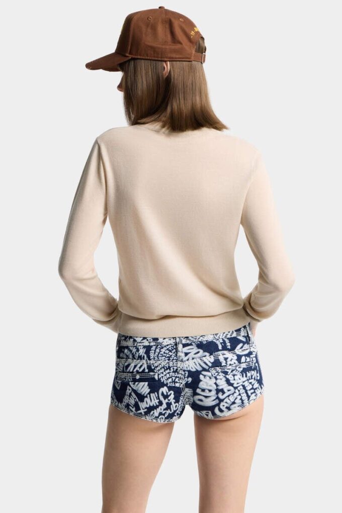 Maglione D2 con scollo a V rovesciato Maglione D2 con scollo a V rovesciato