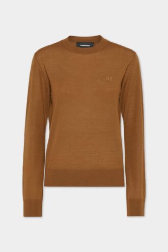 Maglione girocollo in lana D2