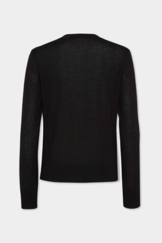 Maglione girocollo in lana D2