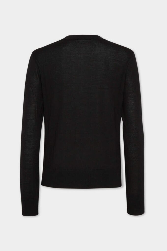Maglione girocollo in lana D2