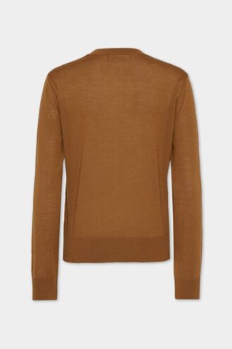 Maglione girocollo in lana D2