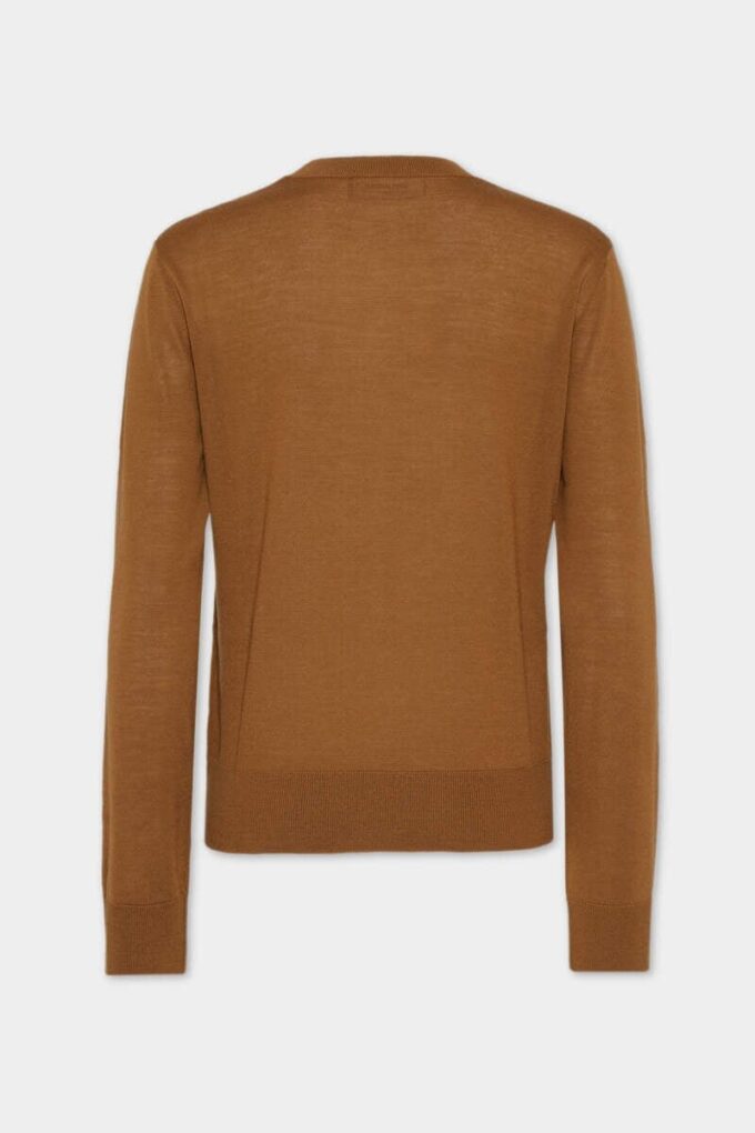 Maglione girocollo in lana D2