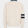 Maglione in maglia D2 mix denim Maglione in maglia D2 mix denim