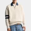 Maglione in maglia D2 mix denim Maglione in maglia D2 mix denim