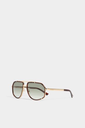 Occhiali da sole Gold Hype Green