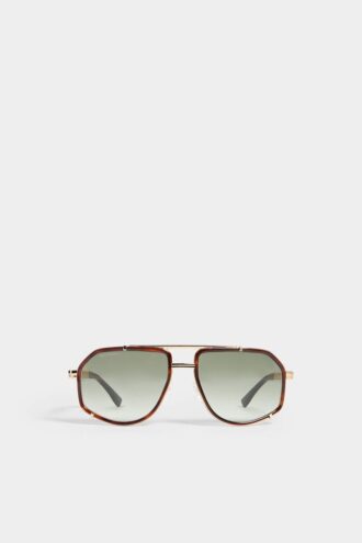 Occhiali da sole Gold Hype Green