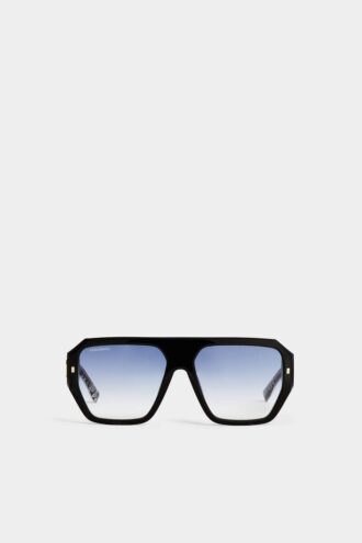 Occhiali da sole Hype con motivo bianco e nero