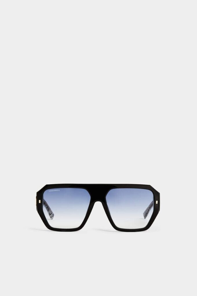 Occhiali da sole Hype con motivo bianco e nero