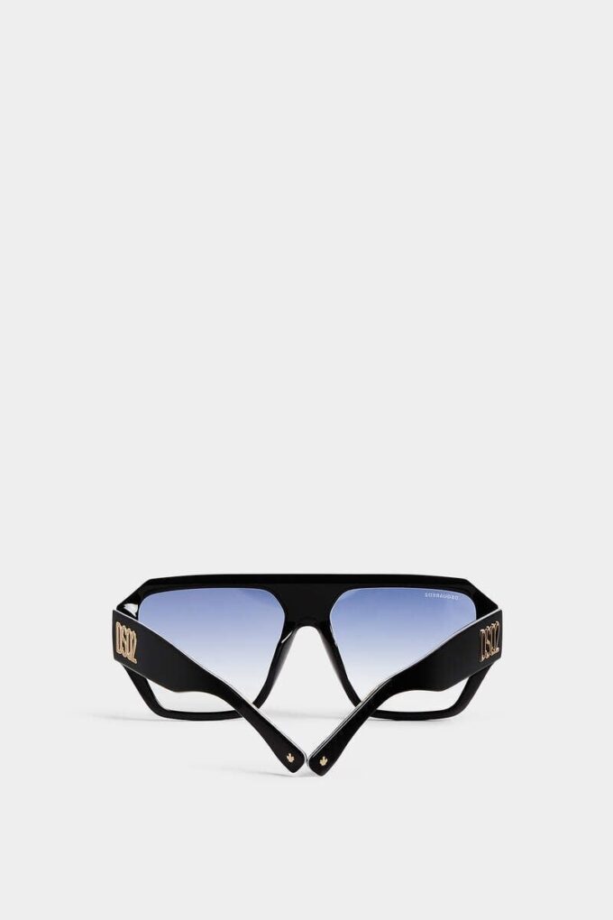 Occhiali da sole Hype con motivo bianco e nero