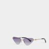 Occhiali da sole Hype Gold Violet