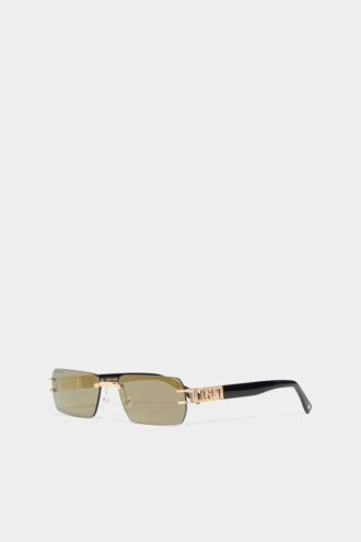 Occhiali da sole Hype Grey in oro rosa