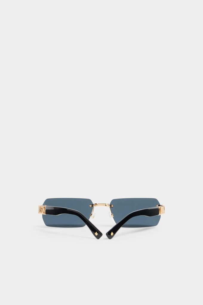 Occhiali da sole Hype Grey in oro rosa