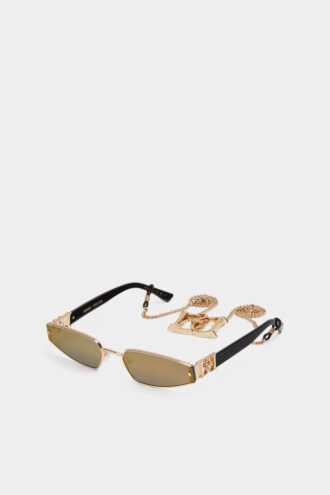 Occhiali da sole Hype in oro rosa Occhiali da sole Hype in oro rosa
