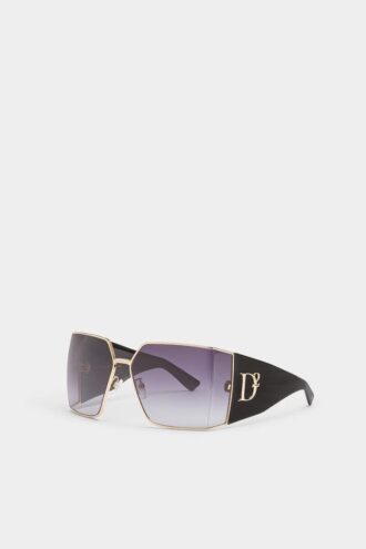 Occhiali da sole Hype in oro rosa Occhiali da sole Hype in oro rosa