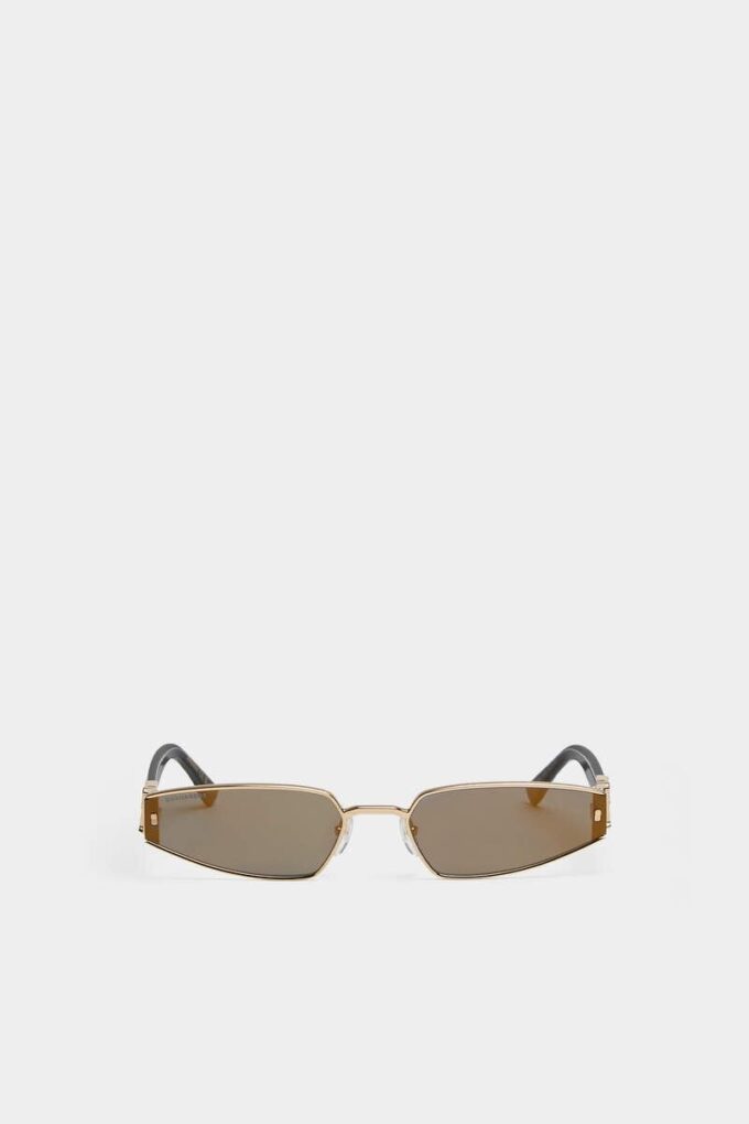 Occhiali da sole Hype in oro rosa