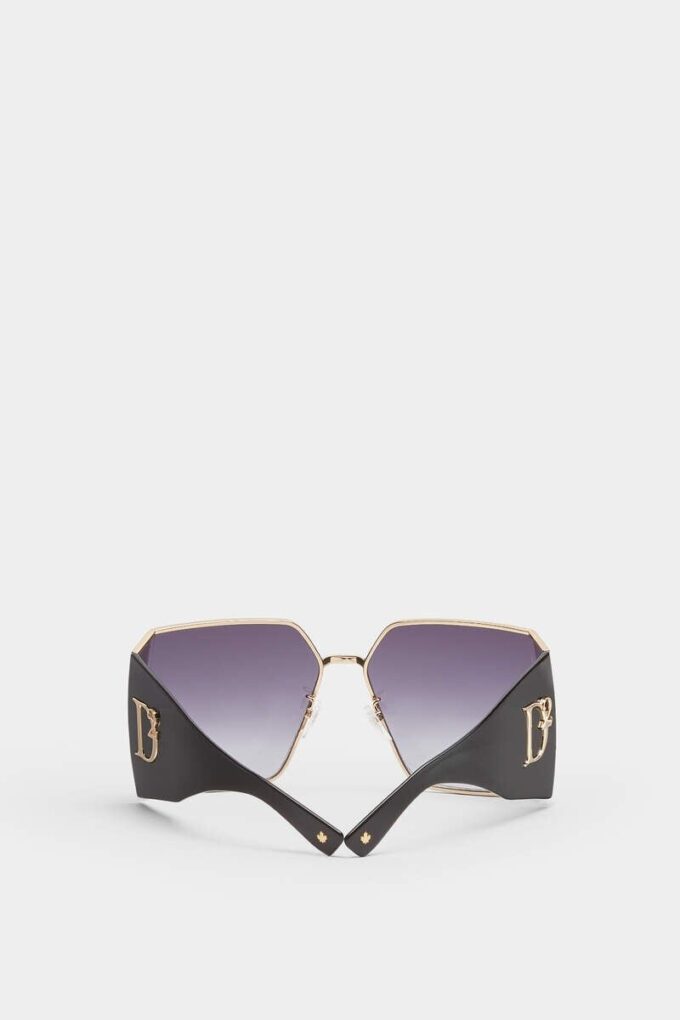 Occhiali da sole Hype in oro rosa Occhiali da sole Hype in oro rosa