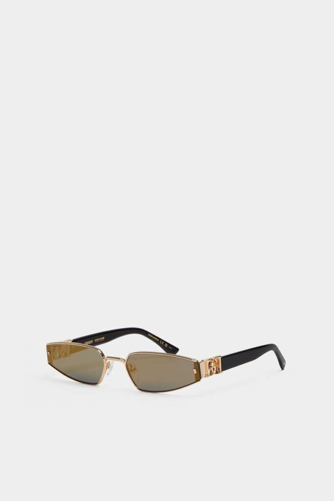 Occhiali da sole Hype in oro rosa