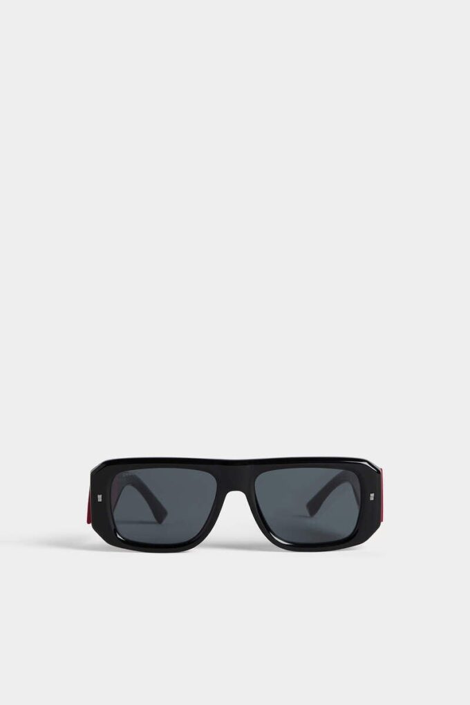 Occhiali da sole Hype neri e rossi Occhiali da sole Hype neri e rossi