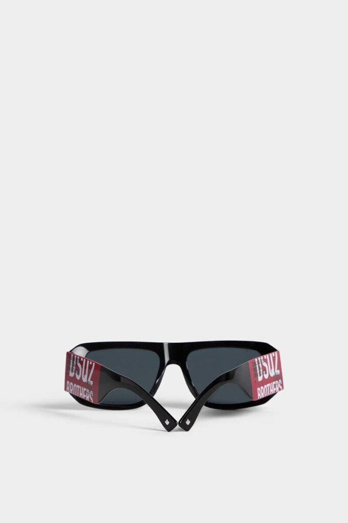 Occhiali da sole Hype neri e rossi Occhiali da sole Hype neri e rossi