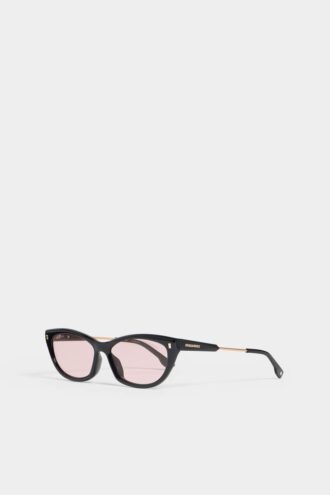 Occhiali da sole Hype rosa e neri Occhiali da sole Hype rosa e neri