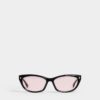 Occhiali da sole Hype rosa e neri Occhiali da sole Hype rosa e neri