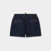 Pantaloncini a vita bassa con lavaggio scuro Pantaloncini a vita bassa con lavaggio scuro
