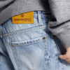 Pantaloncini blu navy con lavaggio chiaro Pantaloncini blu navy con lavaggio chiaro