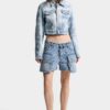 Pantaloncini cargo lavaggio chiaro Pantaloncini cargo lavaggio chiaro