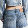 Pantaloncini cargo lavaggio chiaro Pantaloncini cargo lavaggio chiaro
