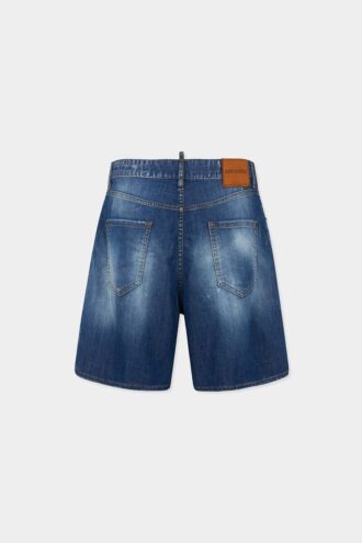 Pantaloncini con lavaggio medio