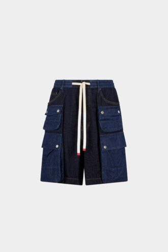 Pantaloncini con lavaggio scuro