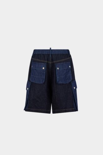 Pantaloncini con lavaggio scuro