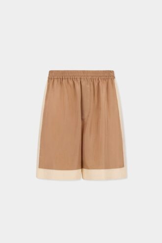 Pantaloncini da bowling in raso