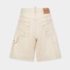 Pantaloncini da carpentiere con lavaggio grezzo Pantaloncini da carpentiere con lavaggio grezzo