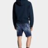 Pantaloncini da mare con lavaggio a pois rossi medi