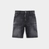 Pantaloncini da marinaio con lavaggio Black Fog