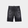 Pantaloncini da marinaio con lavaggio Black Fog