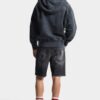 Pantaloncini da marinaio con lavaggio Black Fog