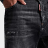 Pantaloncini da marinaio con lavaggio Black Fog