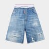 Pantaloncini da surf con lavaggio chiaro Pantaloncini da surf con lavaggio chiaro