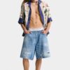 Pantaloncini da surf con lavaggio chiaro Pantaloncini da surf con lavaggio chiaro