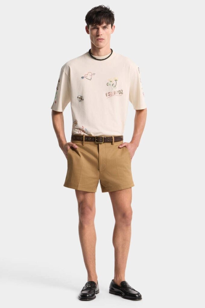 Pantaloncini da tennis in cotone su misura Pantaloncini da tennis in cotone su misura
