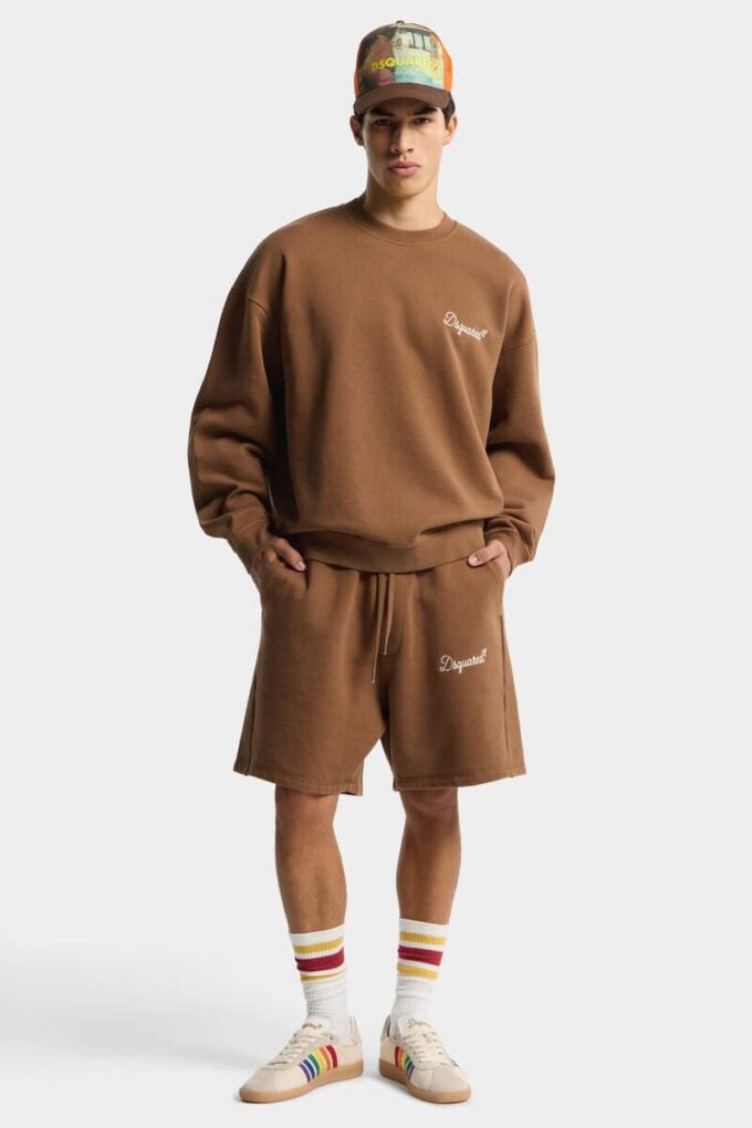 Pantaloncini Dsquared2 dalla vestibilità comoda Pantaloncini Dsquared2 dalla vestibilità comoda