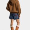 Pantaloncini Dsquared2 Rebels Dark Wash Cut Off Pantaloncini Dsquared2 Rebels Dark Wash Cut Off