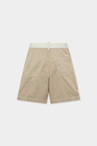 Pantaloncini elasticizzati rovesciati